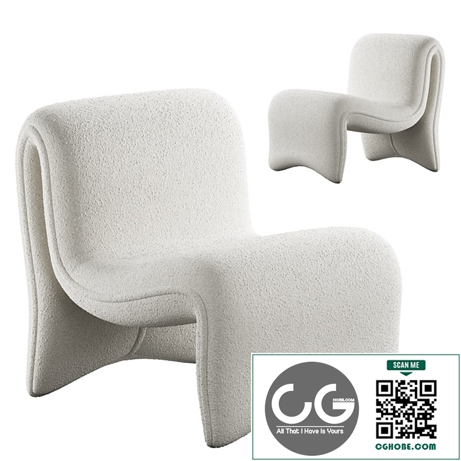 378 Lounge Pamela Accent Chair by Lulu and Georgia