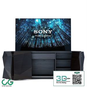 Sony BRAVIA and CRASH SIDEBOARD