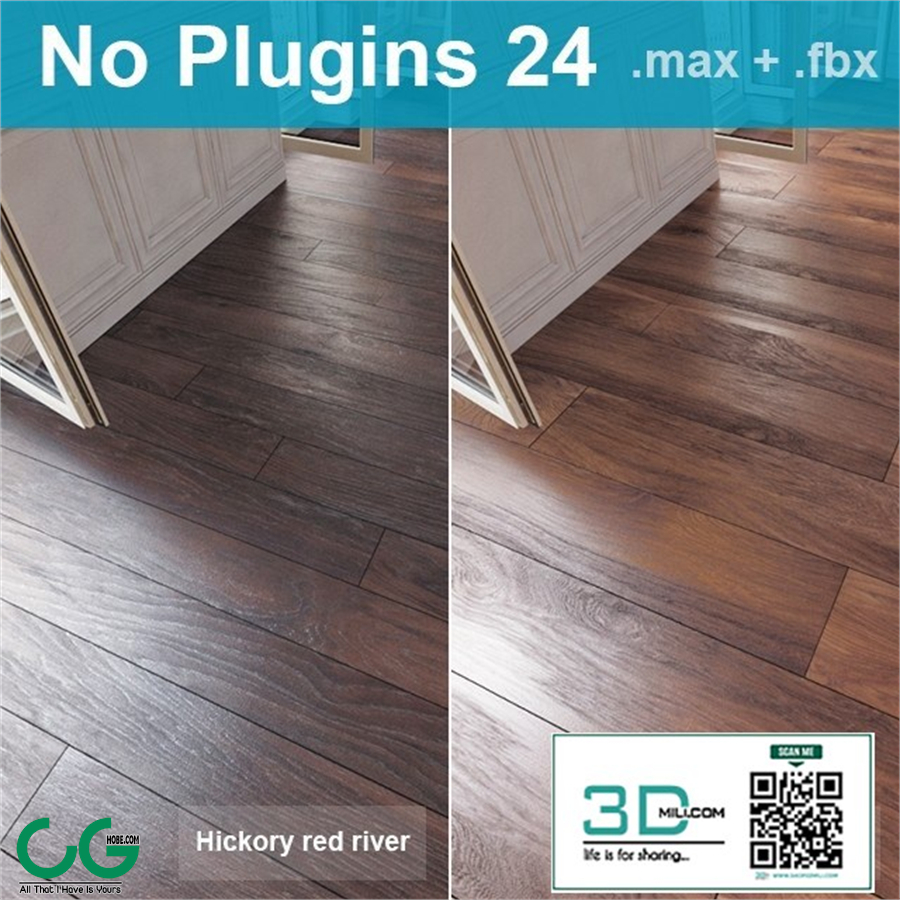 Parquet 24 (2 species, without the use of plug-ins)
