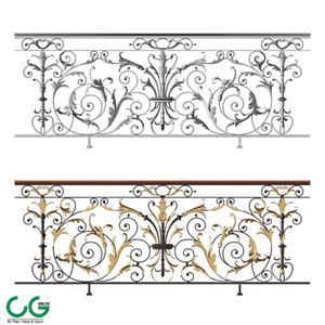 Forged railing