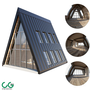 A-Frame Forest House