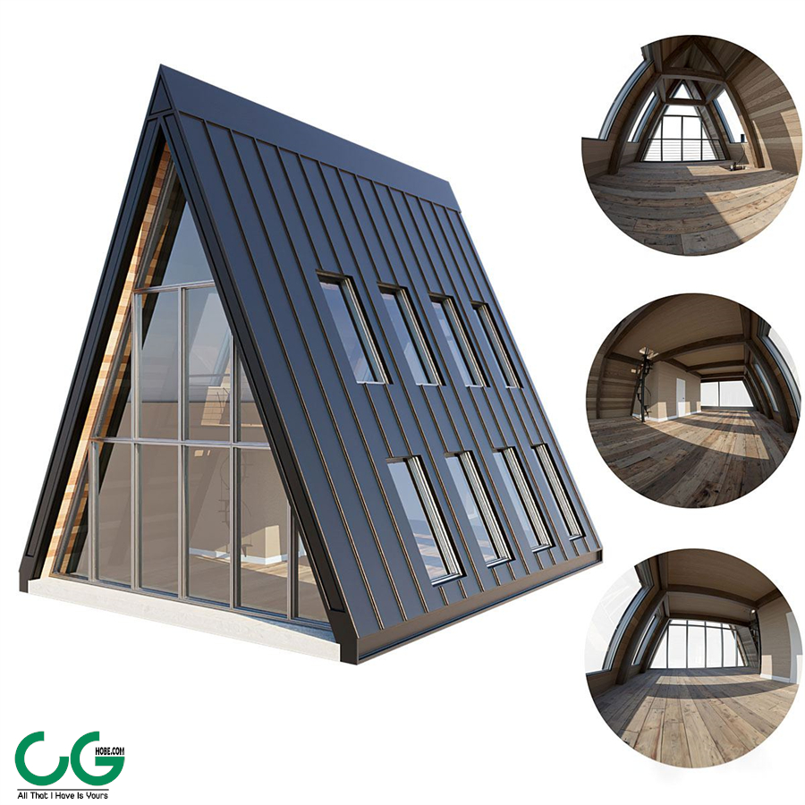 A-Frame Forest House