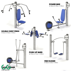KOMPAN Street fitness
