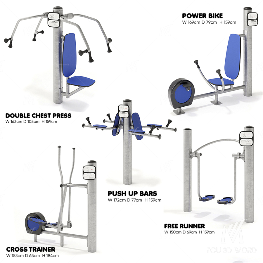 KOMPAN Street fitness
