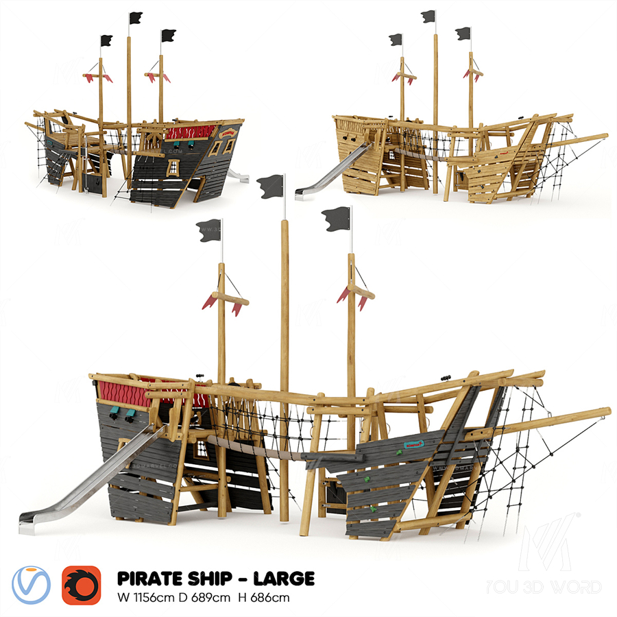 PIRATE SHIP LARGE