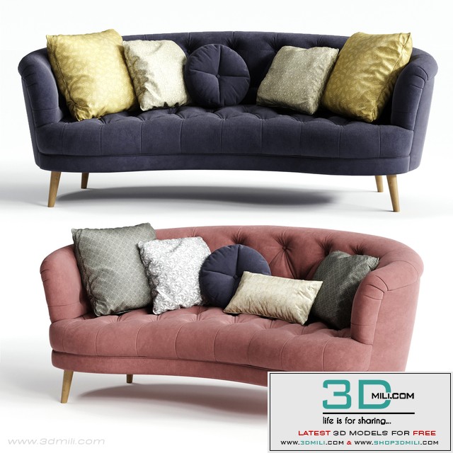 Alexander & James JEAN Midi and Maxi Sofa