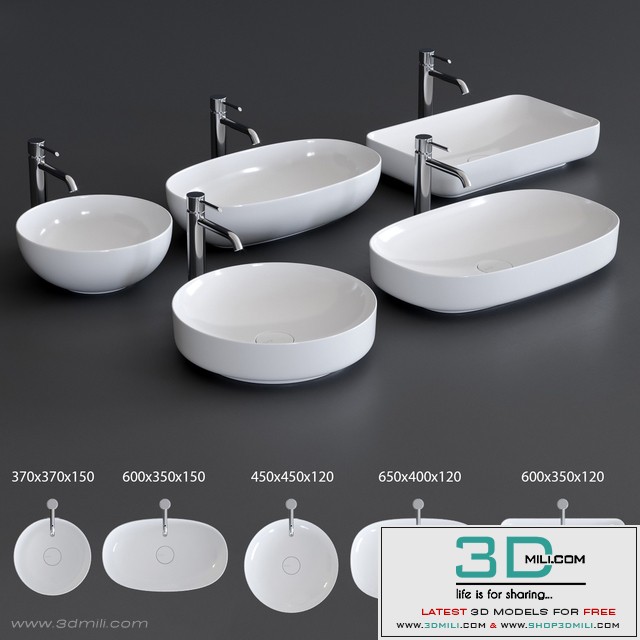 Alice Ceramica Form Washbasin