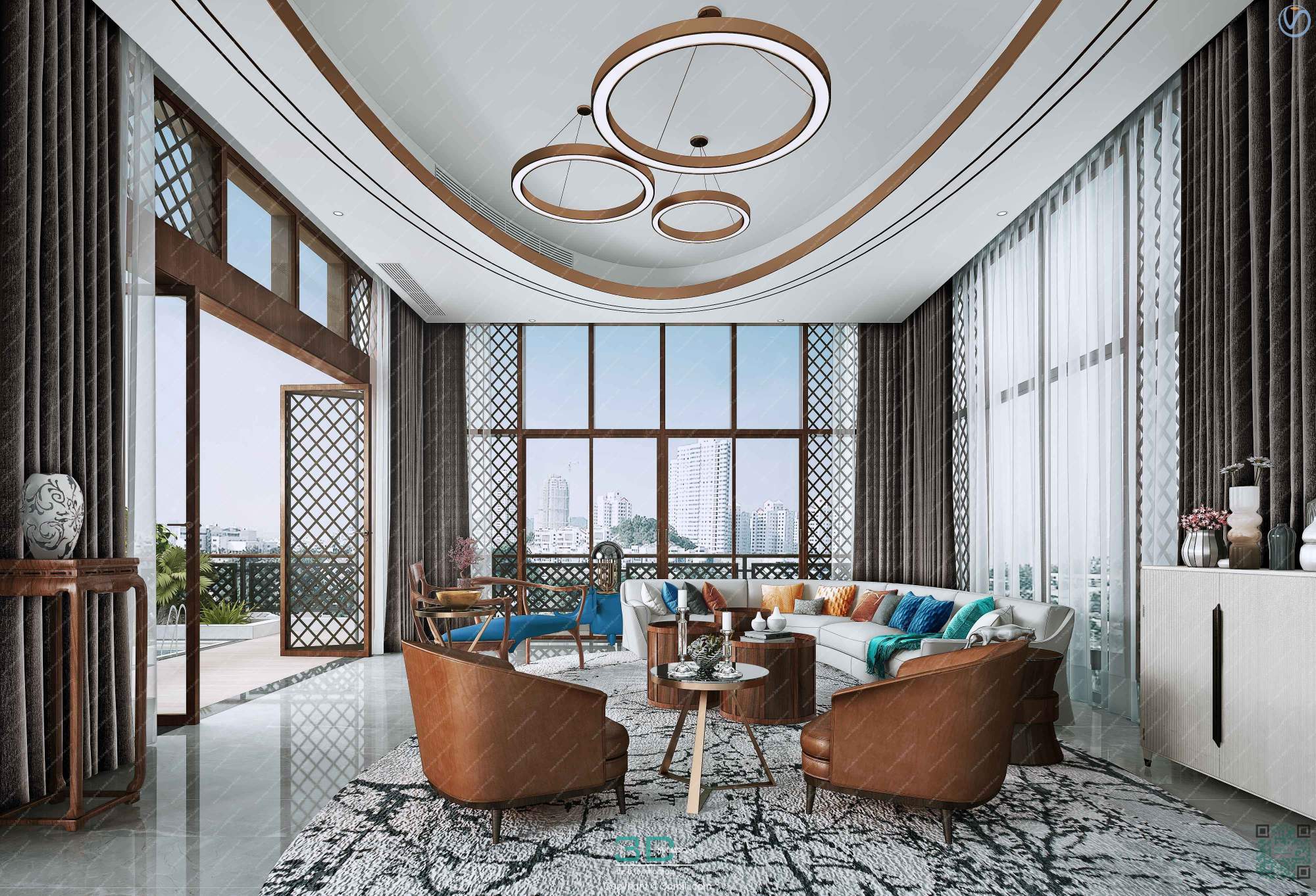 Apartment 09 Southeast Asia Style 3dsmax File Free Download
