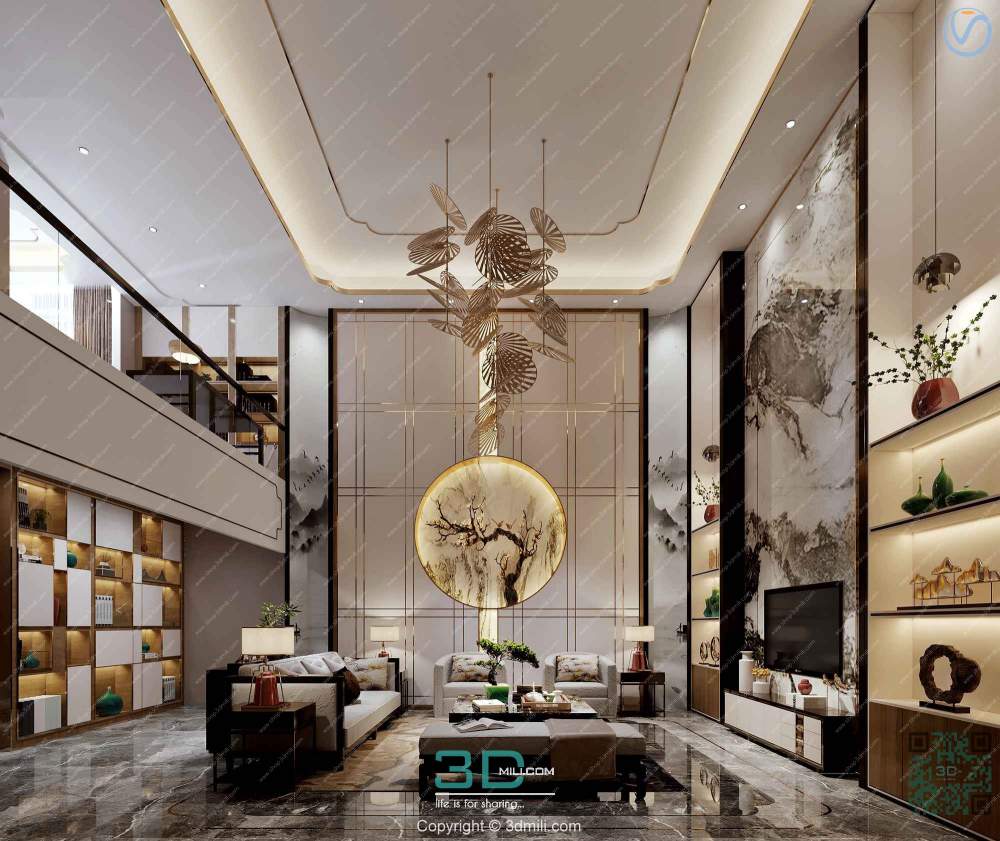 Apartment 17 Southeast Asia Style 3dsmax File Free Download