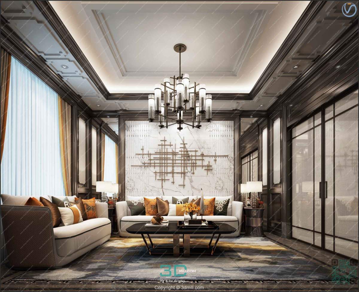 Apartment 22 Southeast Asia Style 3dsmax File Free Download