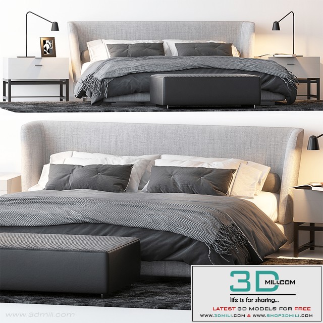 BED BY MINOTTI 6