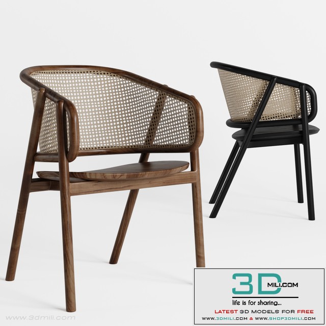 Cane Chair Casey by Cane Collection