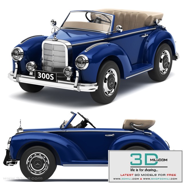 Children's electric car Mercedes-Benz 300S