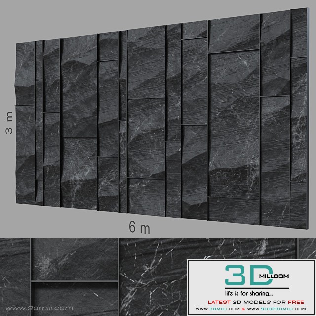Decorative wall 225.