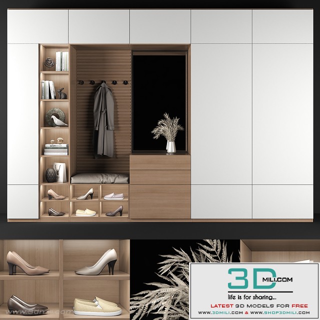 Furniture composition for hallway 69