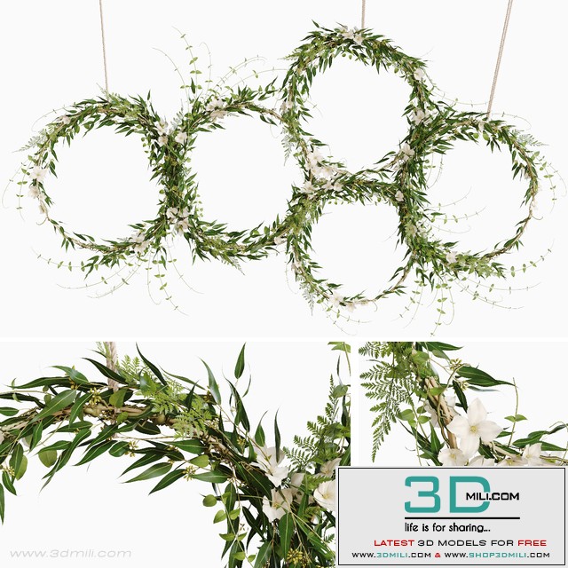 Green wreaths