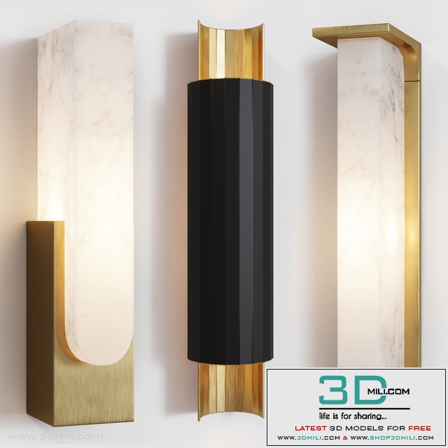 Holly Hunt set SCONCE