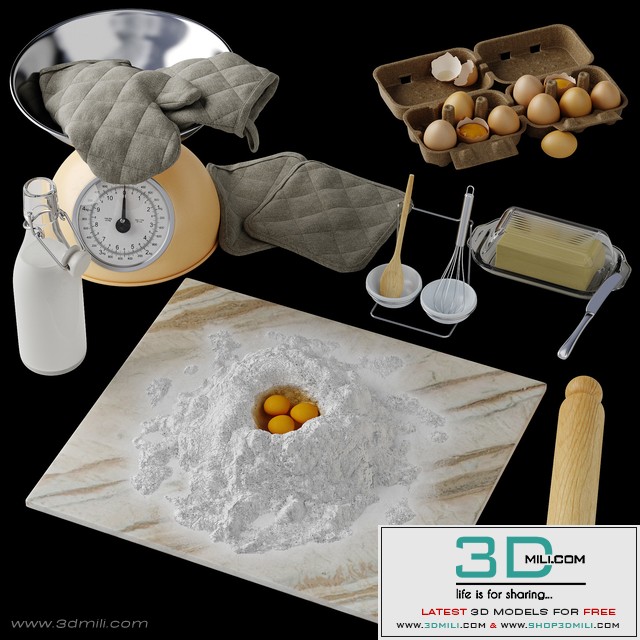 Kitchen decor set