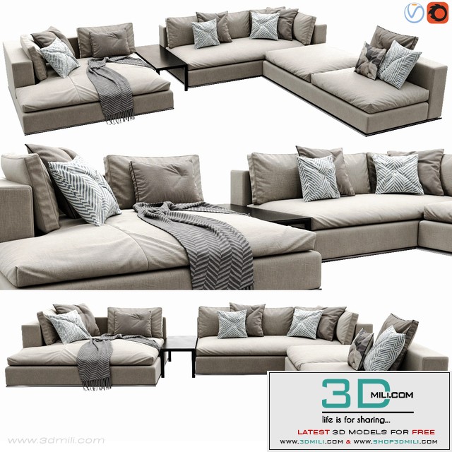 Minotti Hamilton Arrangement 07