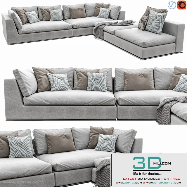Minotti Hamilton Arrangement 11
