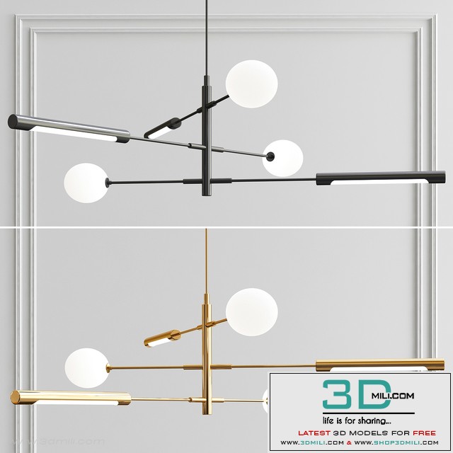 Scandinavian Runna Minimalist Chandelier