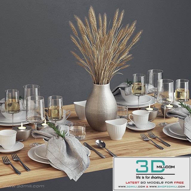 Spare tableware