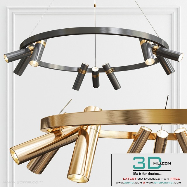 Spoor Led Ring Chandelier