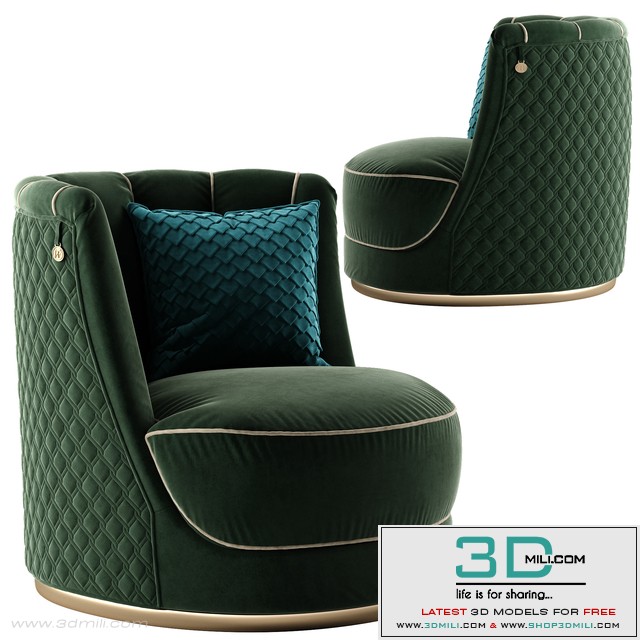 Vittoria Frigerio Bianca armchair