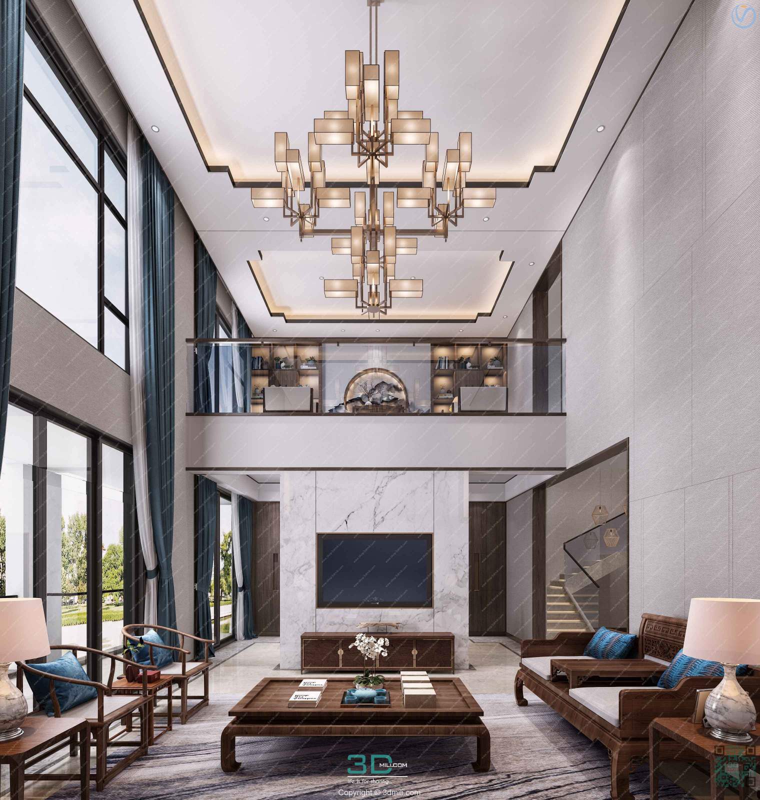Apartment 101 Southeast Asia Style 3dsmax File Free Download
