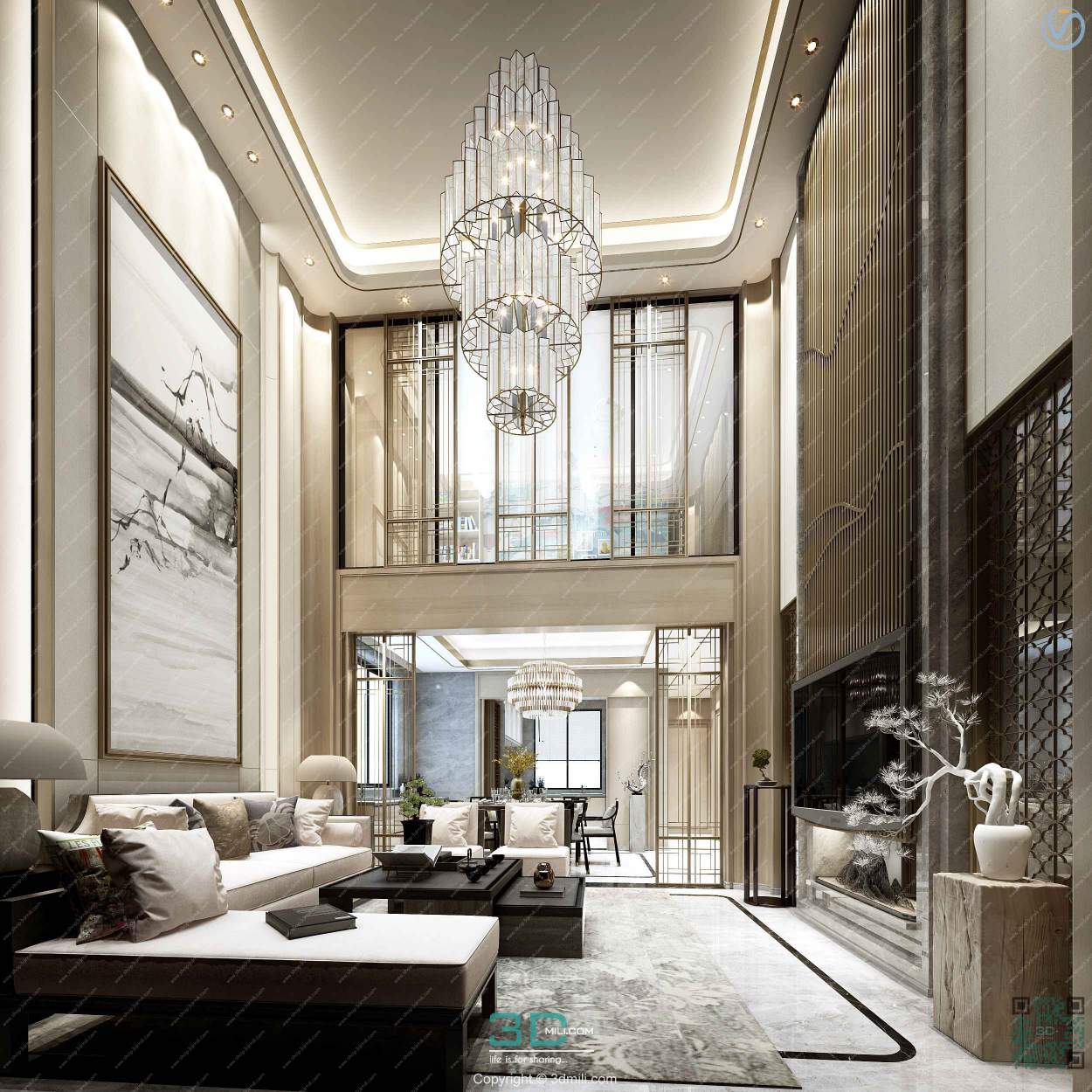 Apartment 104 Southeast Asia Style 3dsmax File Free Download