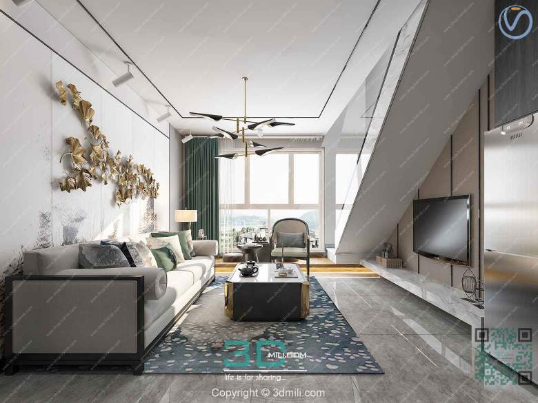 Apartment 111 Southeast Asia Style 3dsmax File Free Download