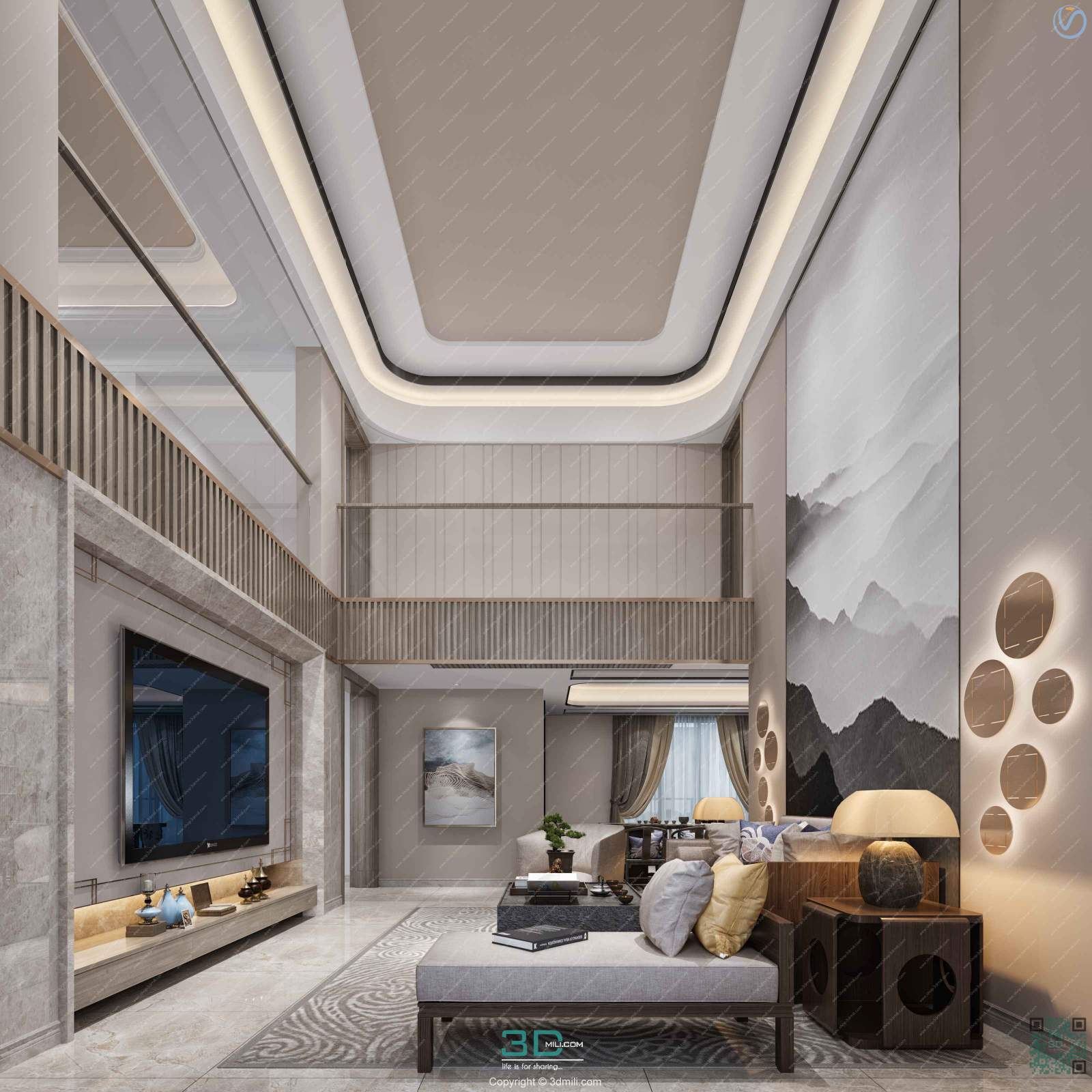 Apartment 117 Southeast Asia Style 3dsmax File Free Download