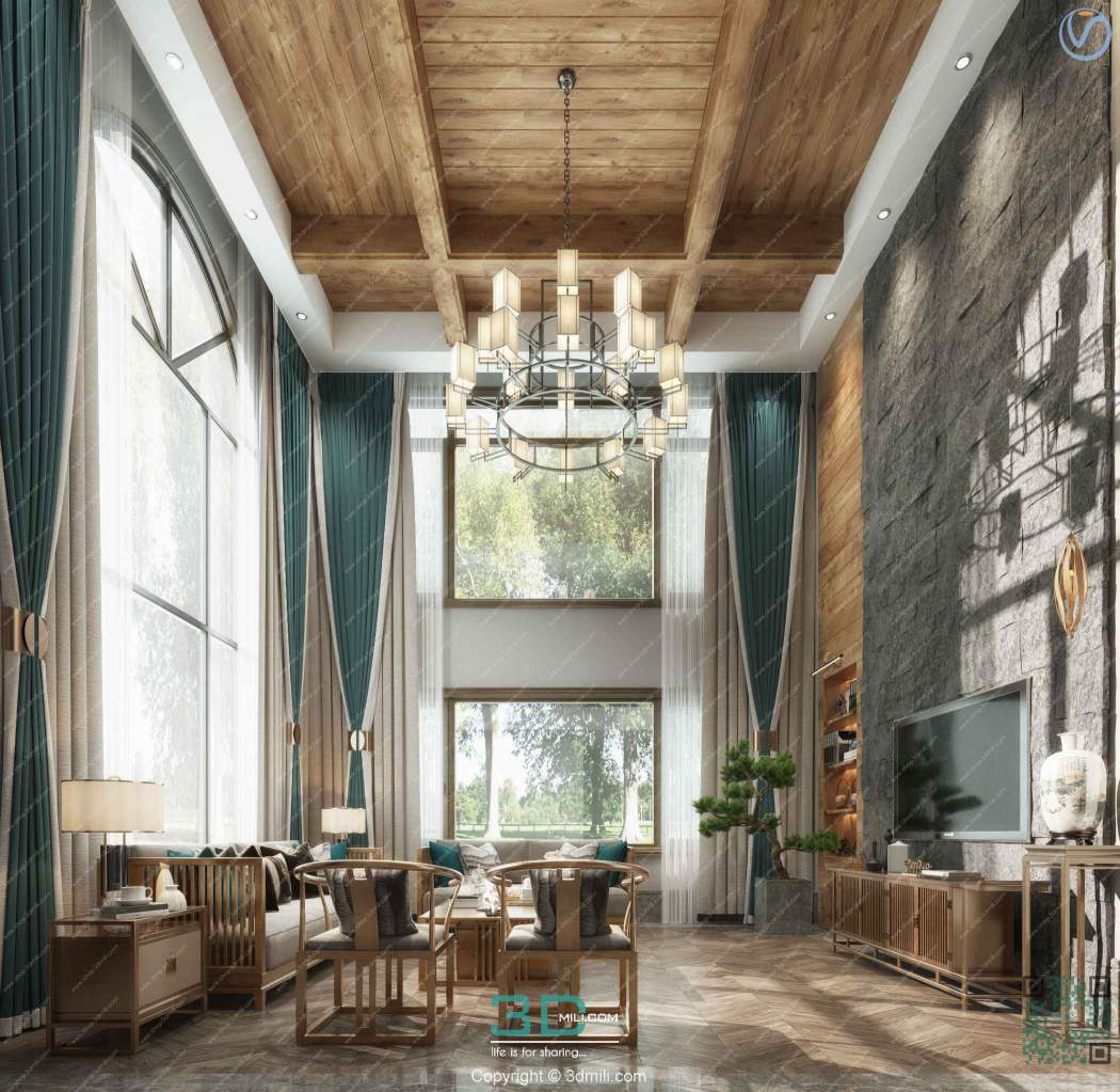 Apartment 123 Southeast Asia Style 3dsmax File Free Download
