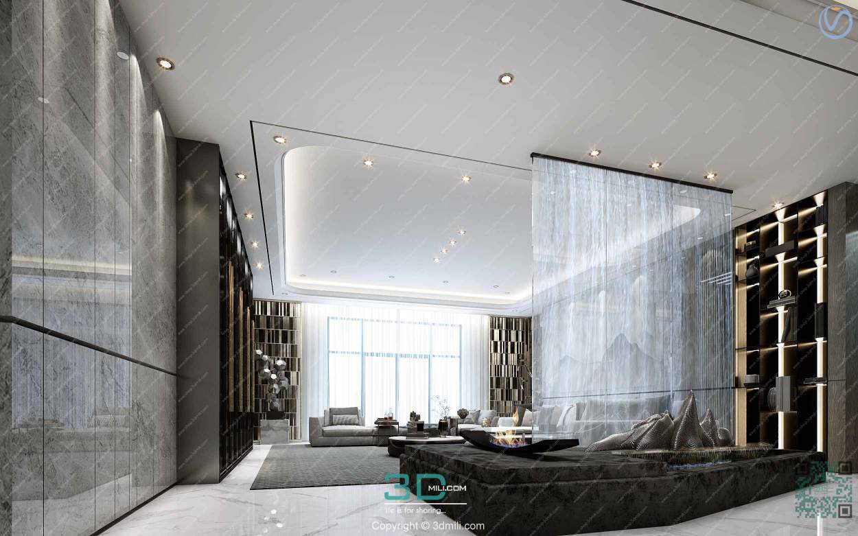 Apartment 126 Southeast Asia Style 3dsmax File Free Download