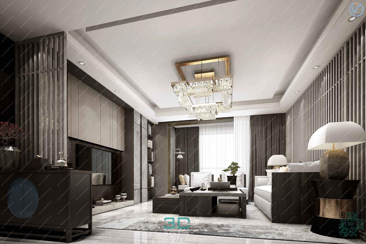 Apartment 127 Southeast Asia Style 3dsmax File Free Download