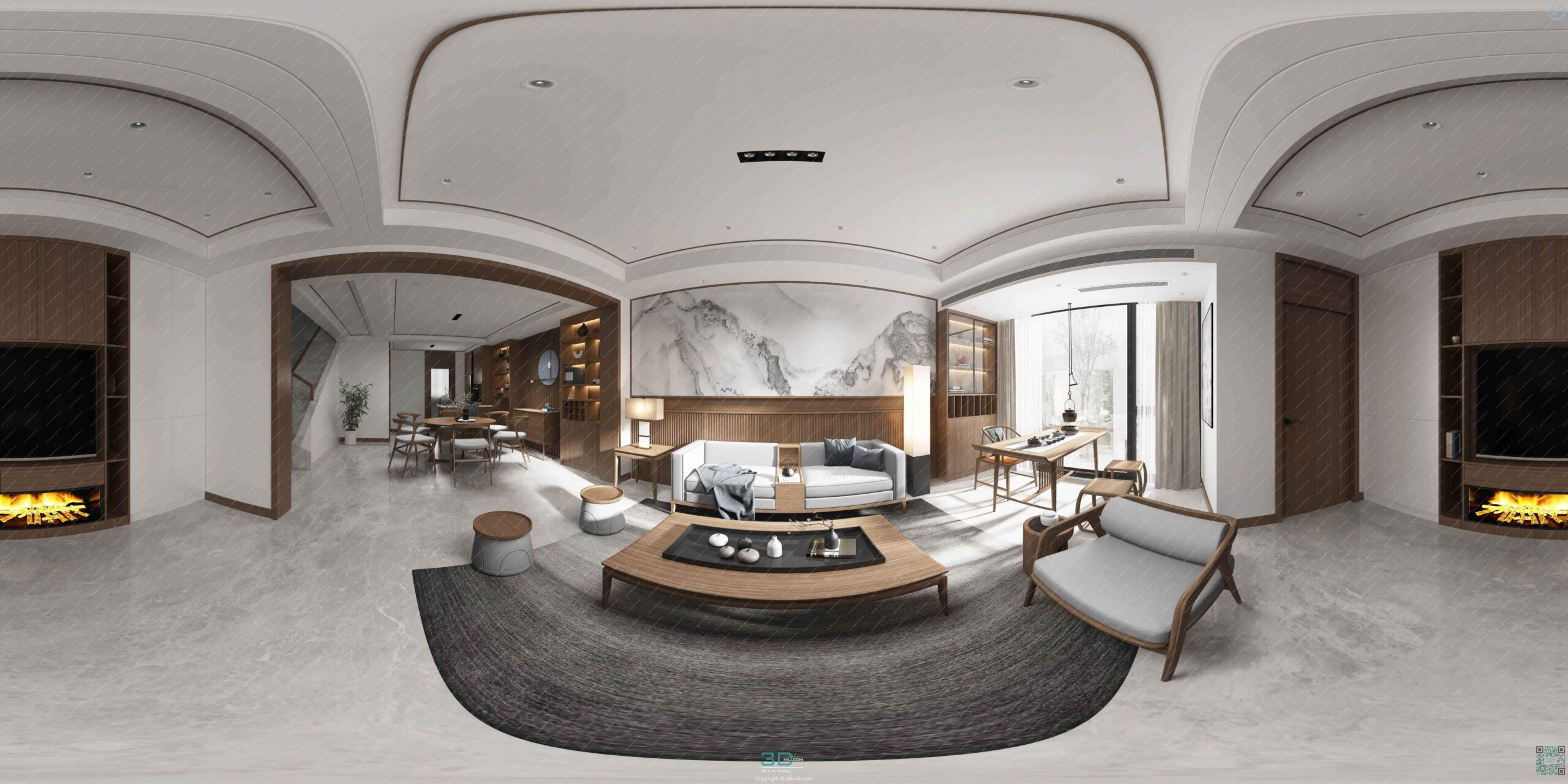 Apartment 131 Southeast Asia Style 3dsmax File Free Download