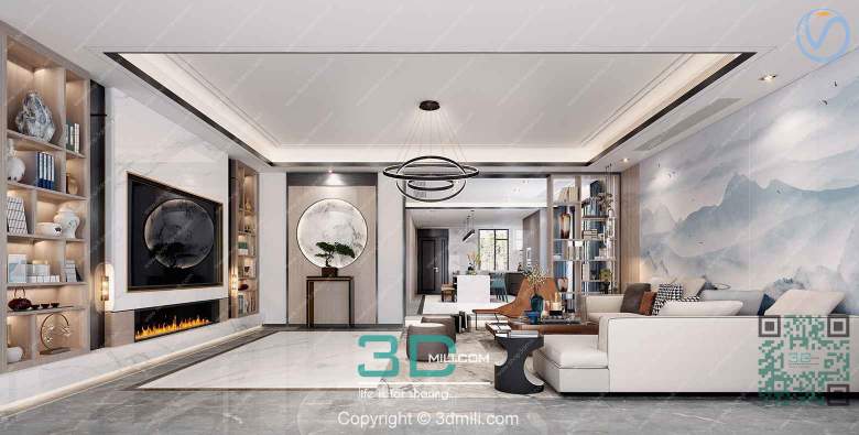 Apartment 136 Southeast Asia Style 3dsmax File Free Download