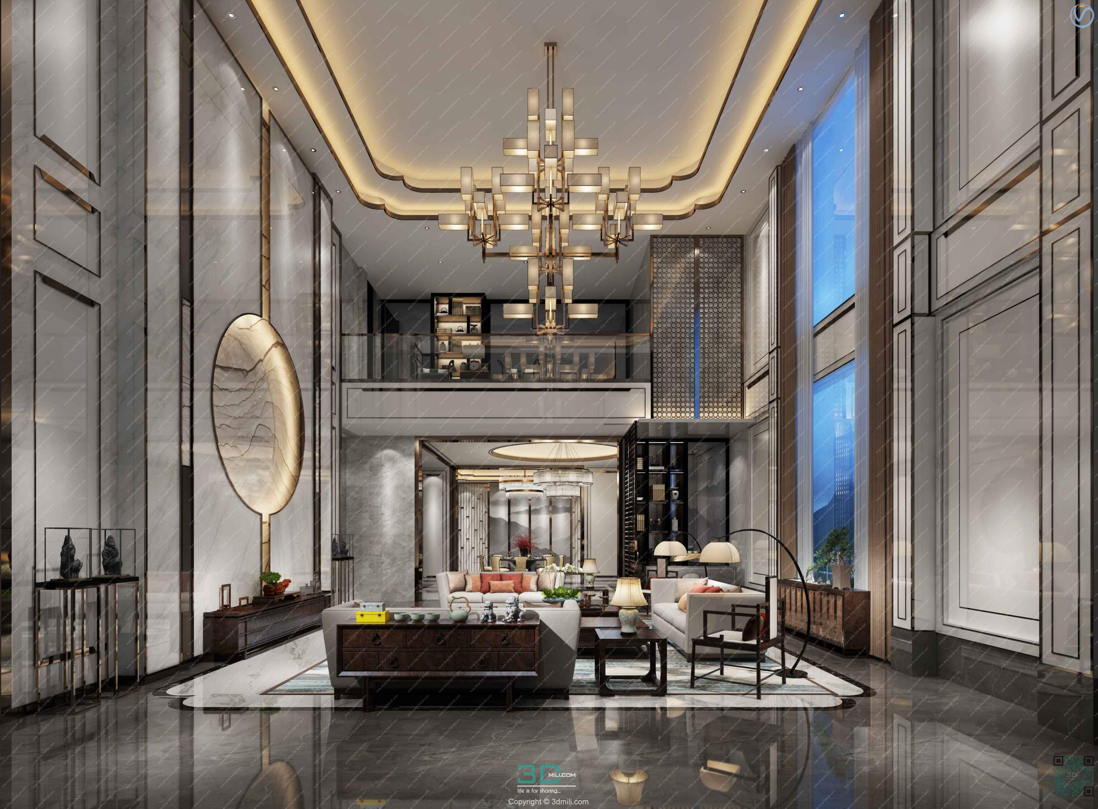Apartment 49 Southeast Asia Style 3dsmax File Free Download