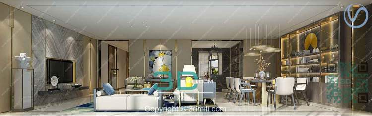 Apartment 73 Southeast Asia Style 3dsmax File Free Download