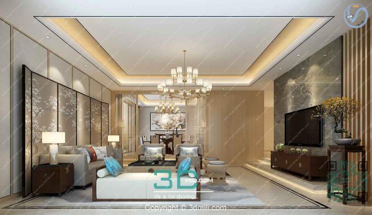 Apartment 75 Southeast Asia Style 3dsmax File Free Download