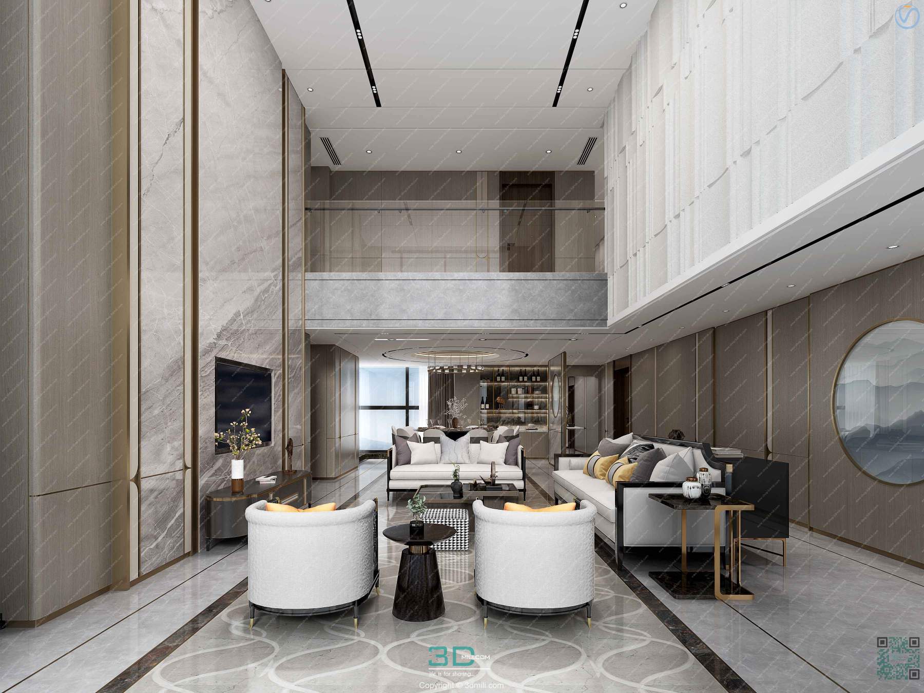 Apartment 78 Southeast Asia Style 3dsmax File Free Download