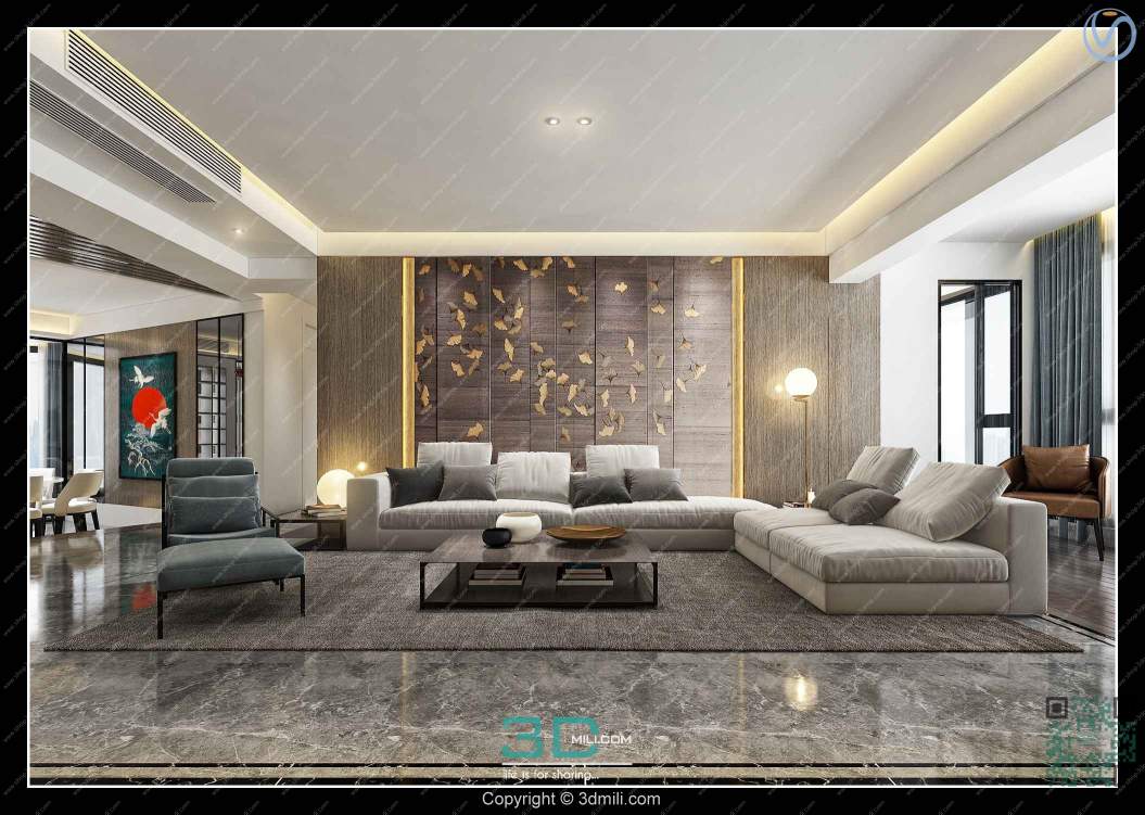 Apartment 81 Southeast Asia Style 3dsmax File Free Download