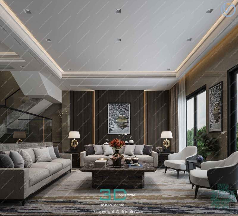Apartment 85 Southeast Asia Style 3dsmax File Free Download