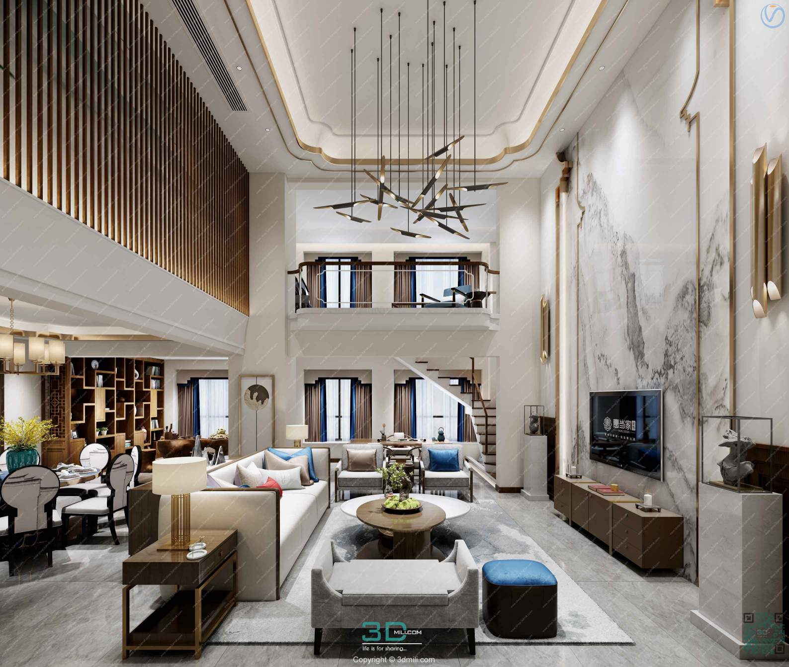 Apartment 91 Southeast Asia Style 3dsmax File Free Download