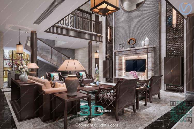 Apartment 97 Southeast Asia Style 3dsmax File Free Download