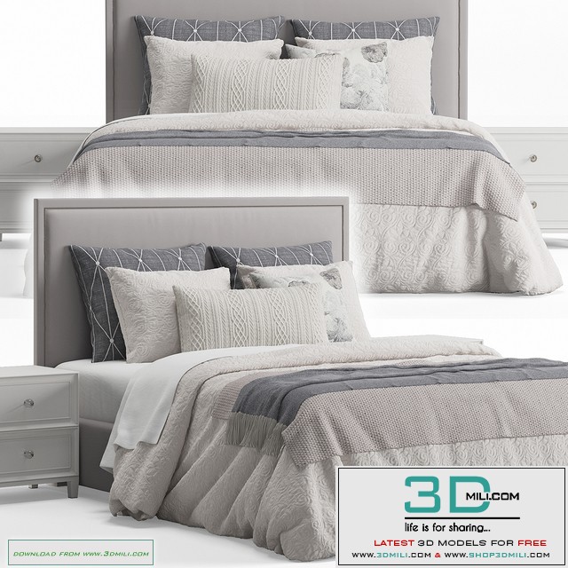 Bassett Furniture Manhattan Rectangular Bed