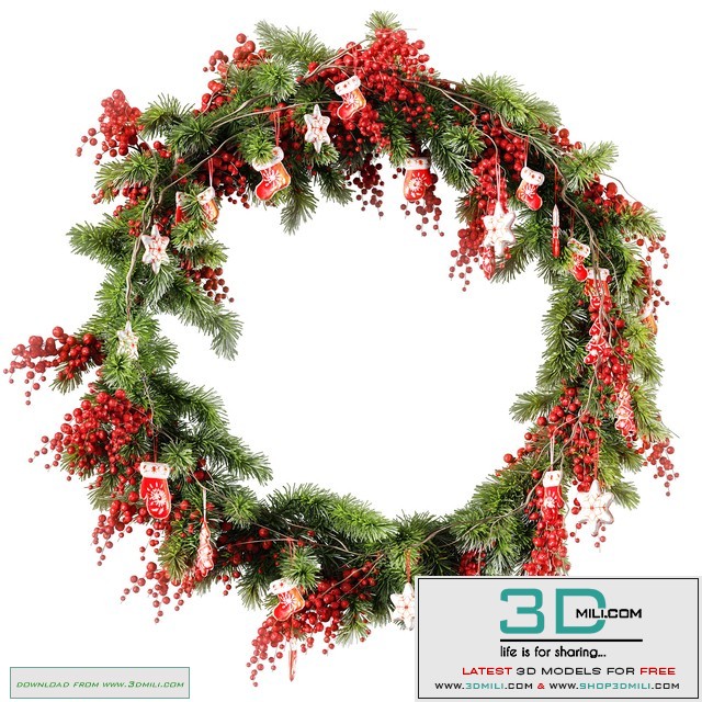 Christmas Wreath v2