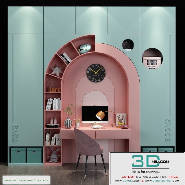 Furniture for a children 053