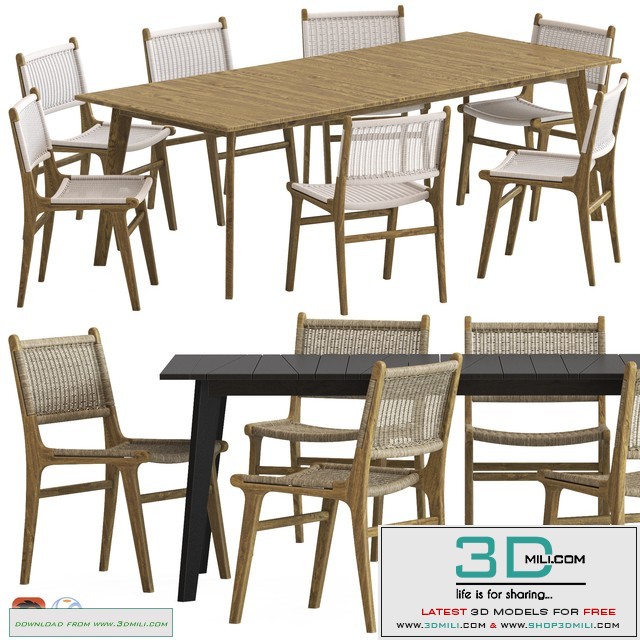 Globewest Noosa Chair and Noosa Table