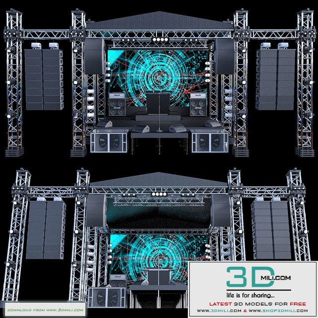 JC Mini Concert Stage